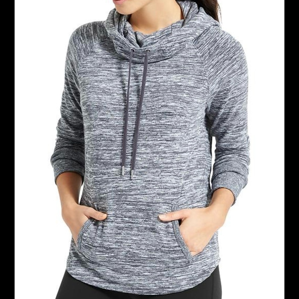 Athleta Techie Sweat Hoodie Size M